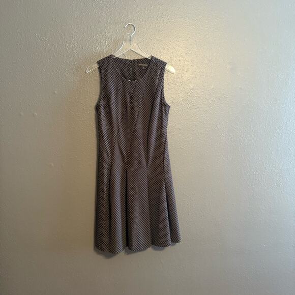 Banana Republic Factory Sleeveless Fit & Flare Midi Dress Size 8 - Picture 1 of 7